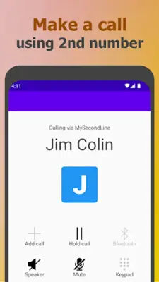My 2nd Line Text & Call Number android App screenshot 6